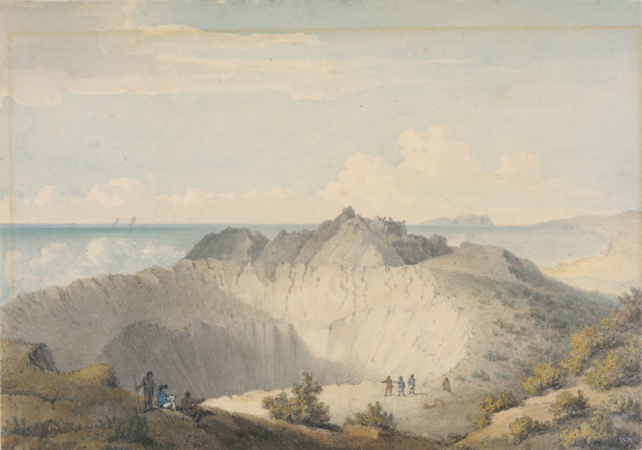 Worroray Dağı Zirvesi Krateri, Owhyhee by William Alexander