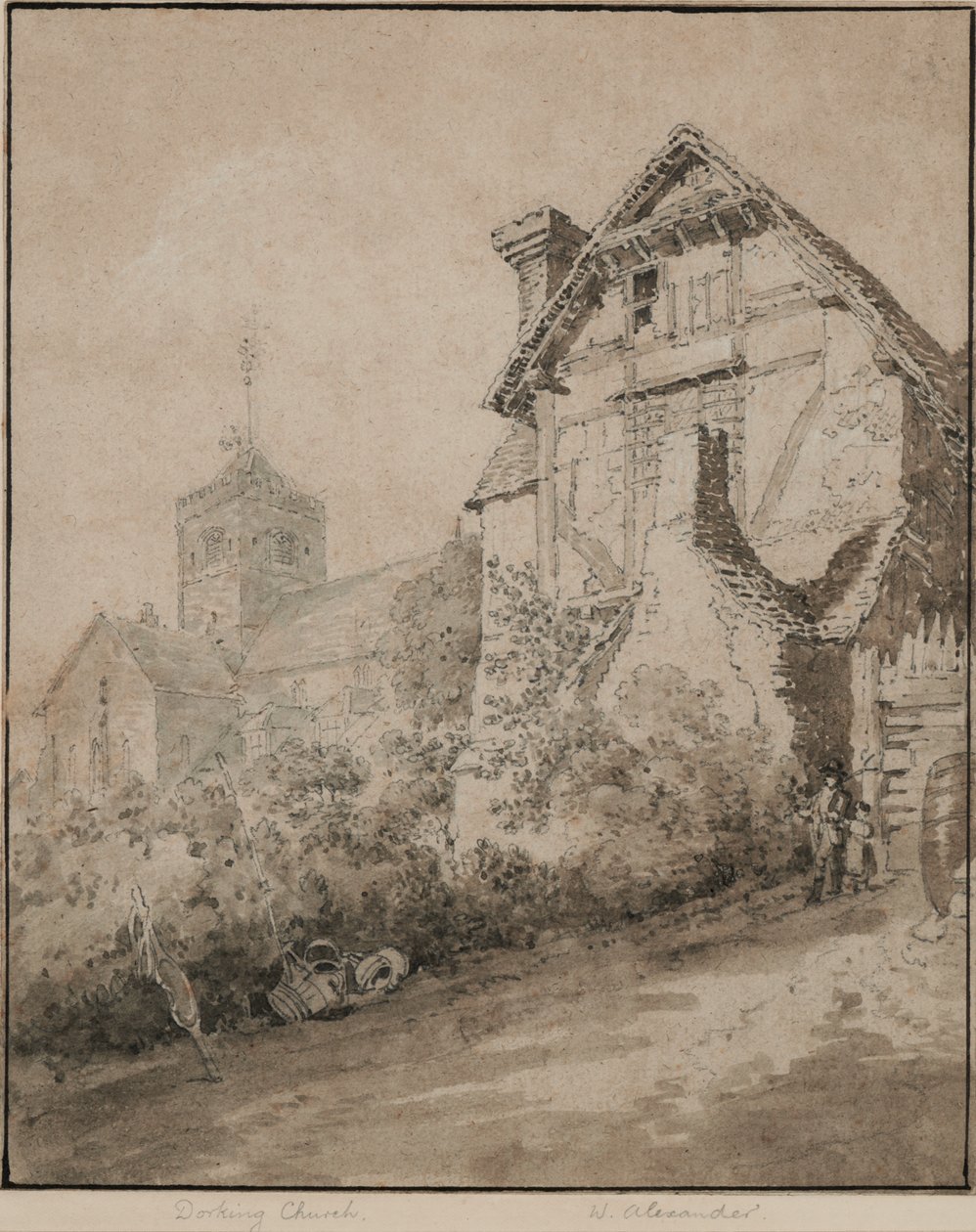 Dorking Kilisesi by William Alexander