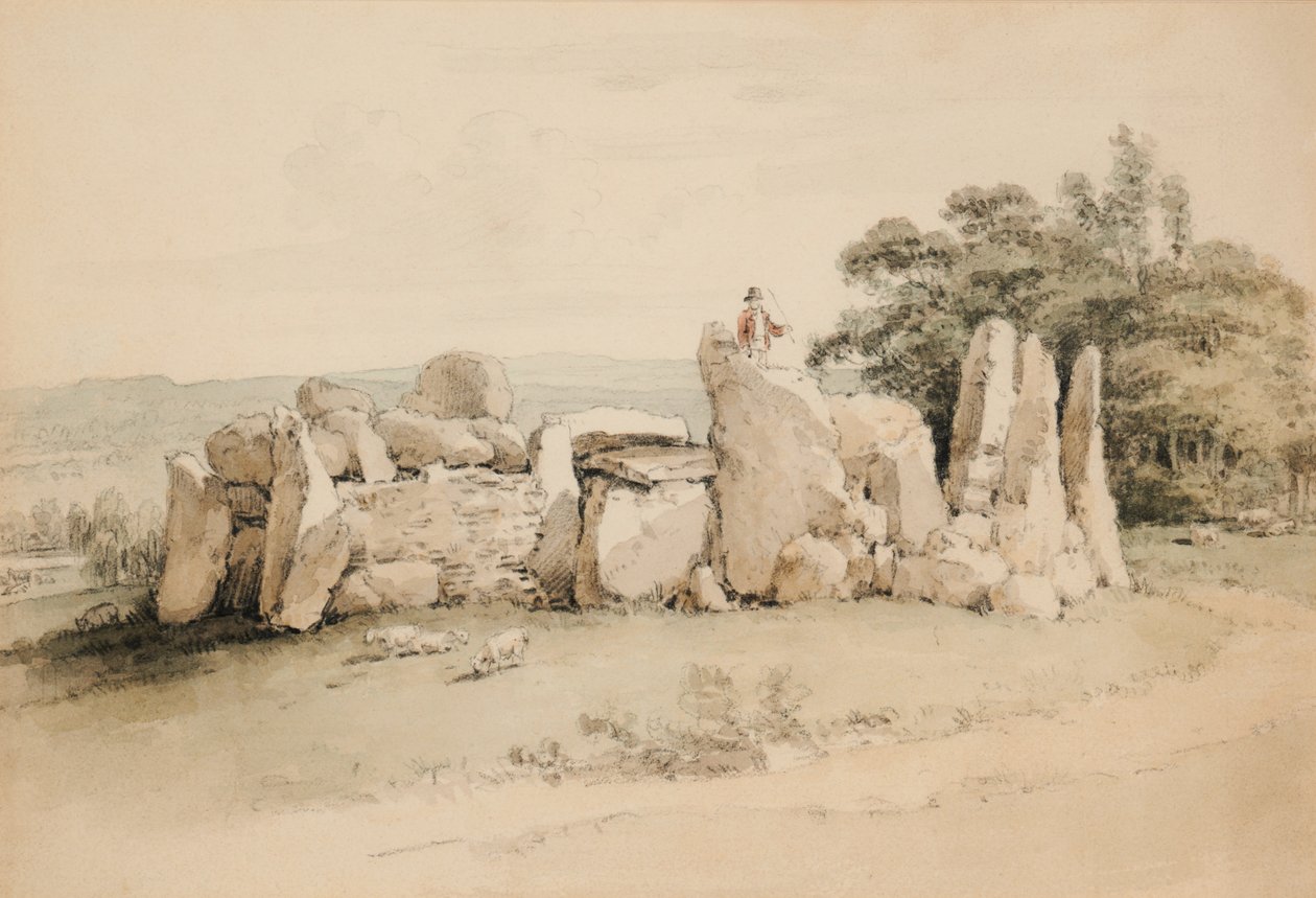 Druidical kalıntıları, Park Place, Henley by William Alexander