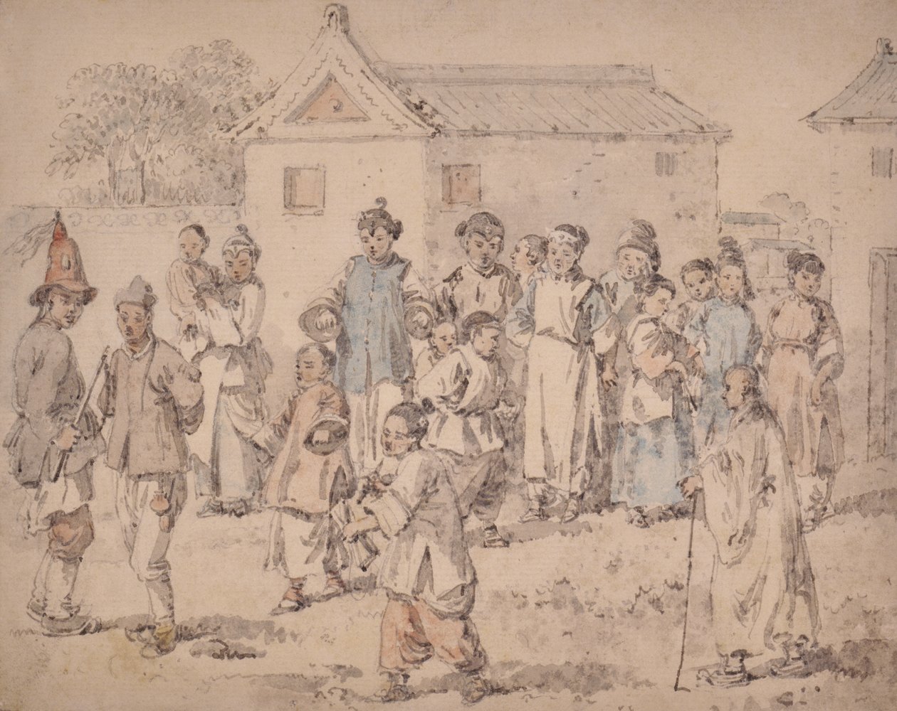 Çinli grup by William Alexander