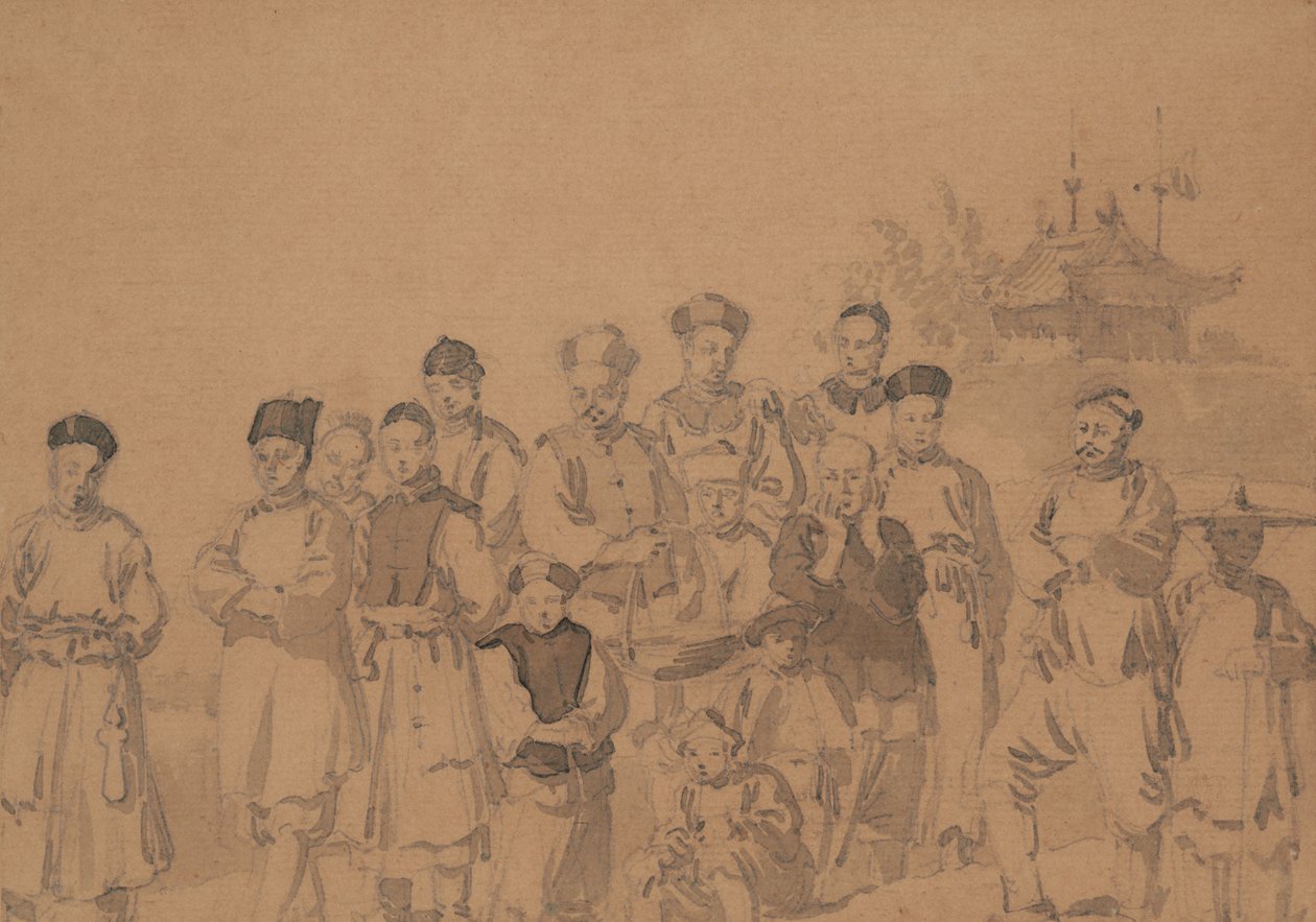 Çinli grup by William Alexander