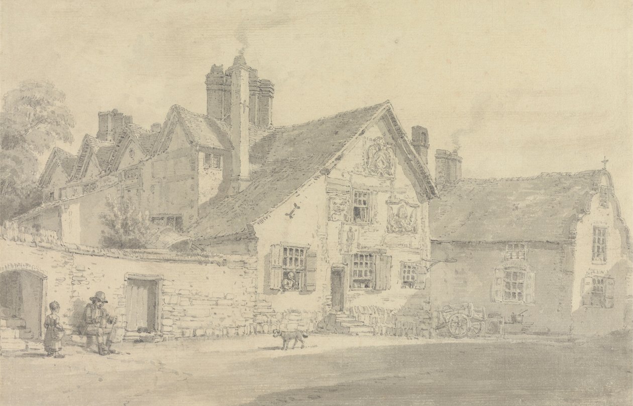 Kentish Sokak Sahnesi by William Alexander