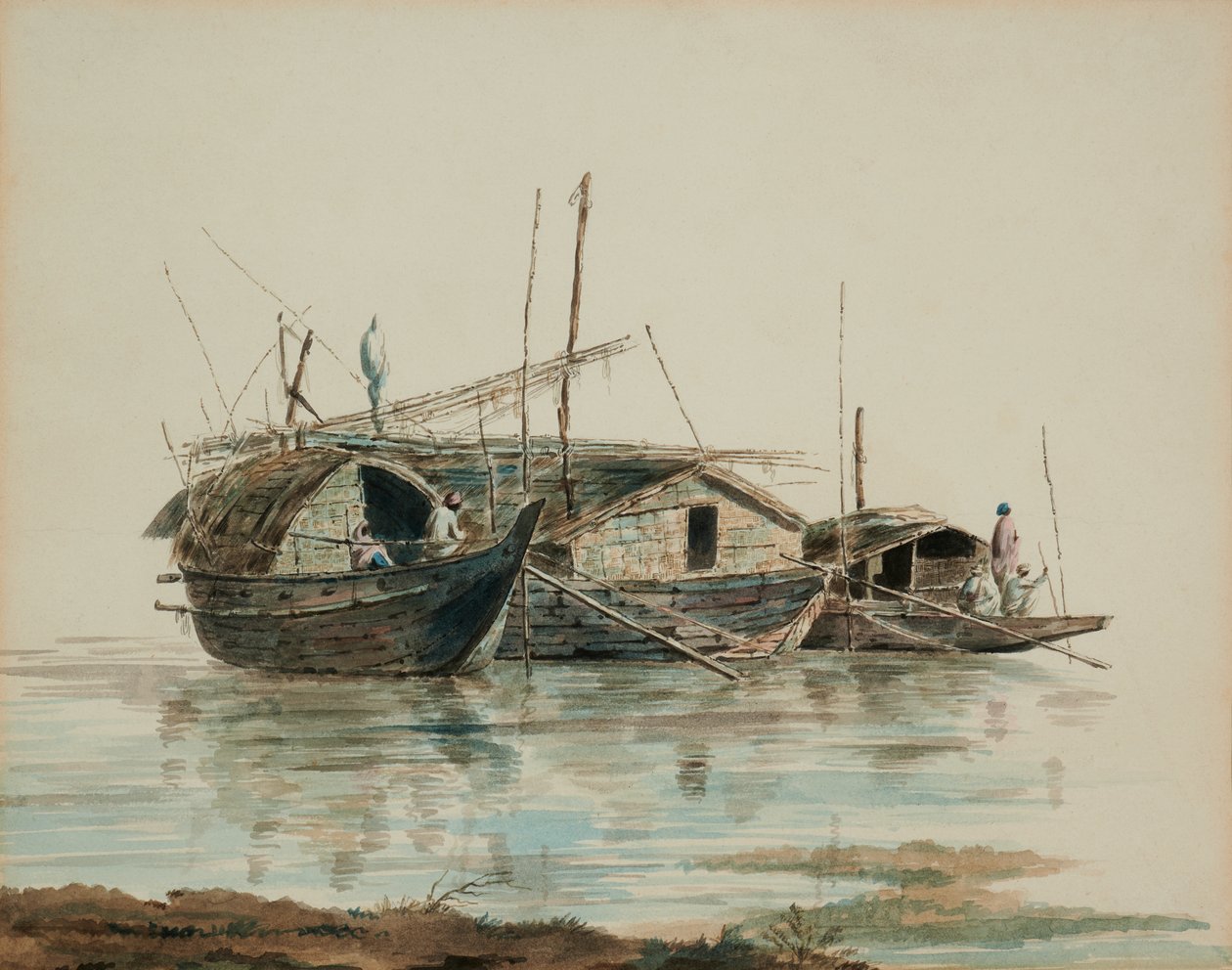 oryantal yüzen evler by William Alexander