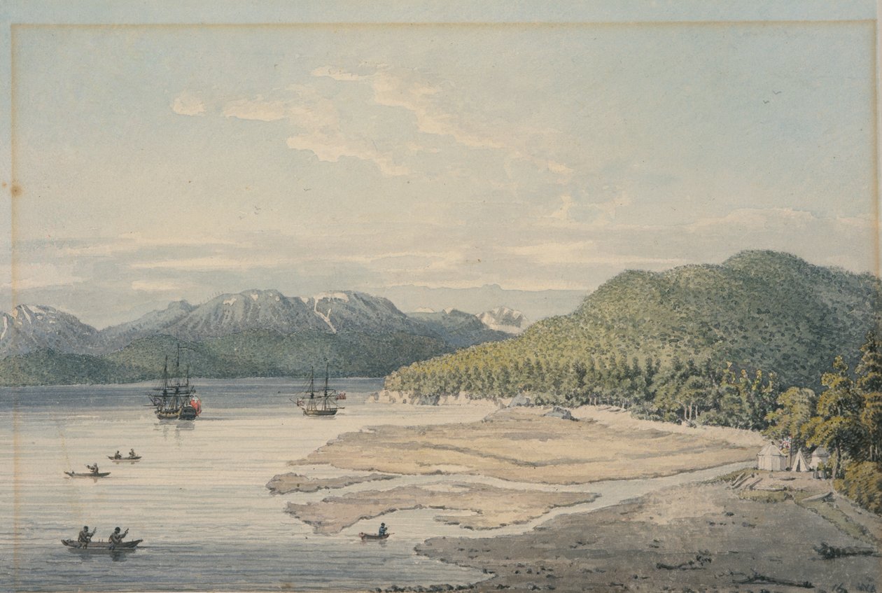 Somon Koyu, Gözlemevi Girişi by William Alexander