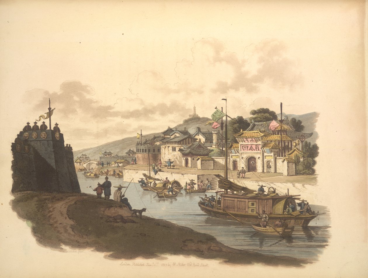 Yang-tcheou#39;nun görünümü by William Alexander