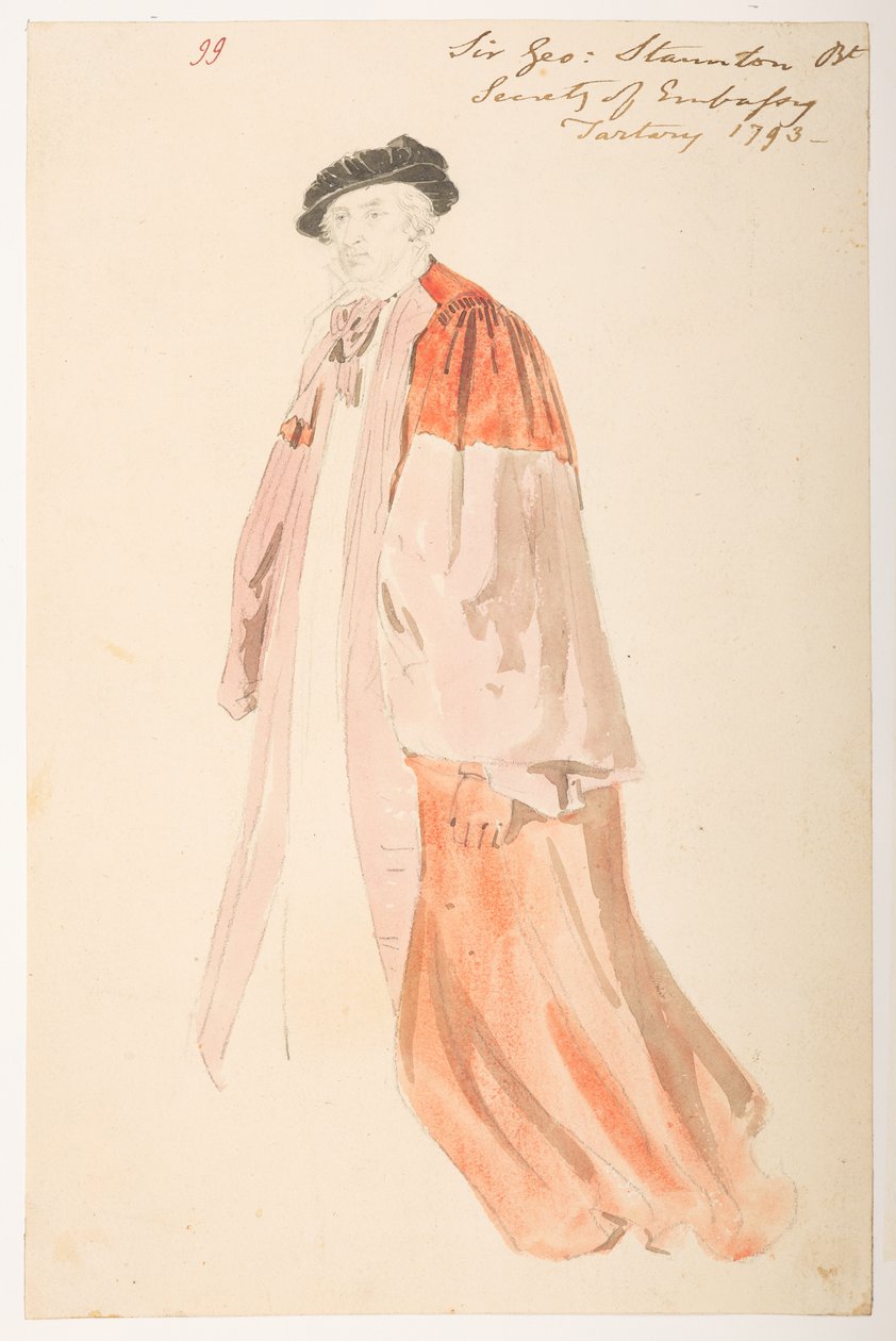 WD 959 bölüm 1 f.99, Sir George Staunton by William Alexander