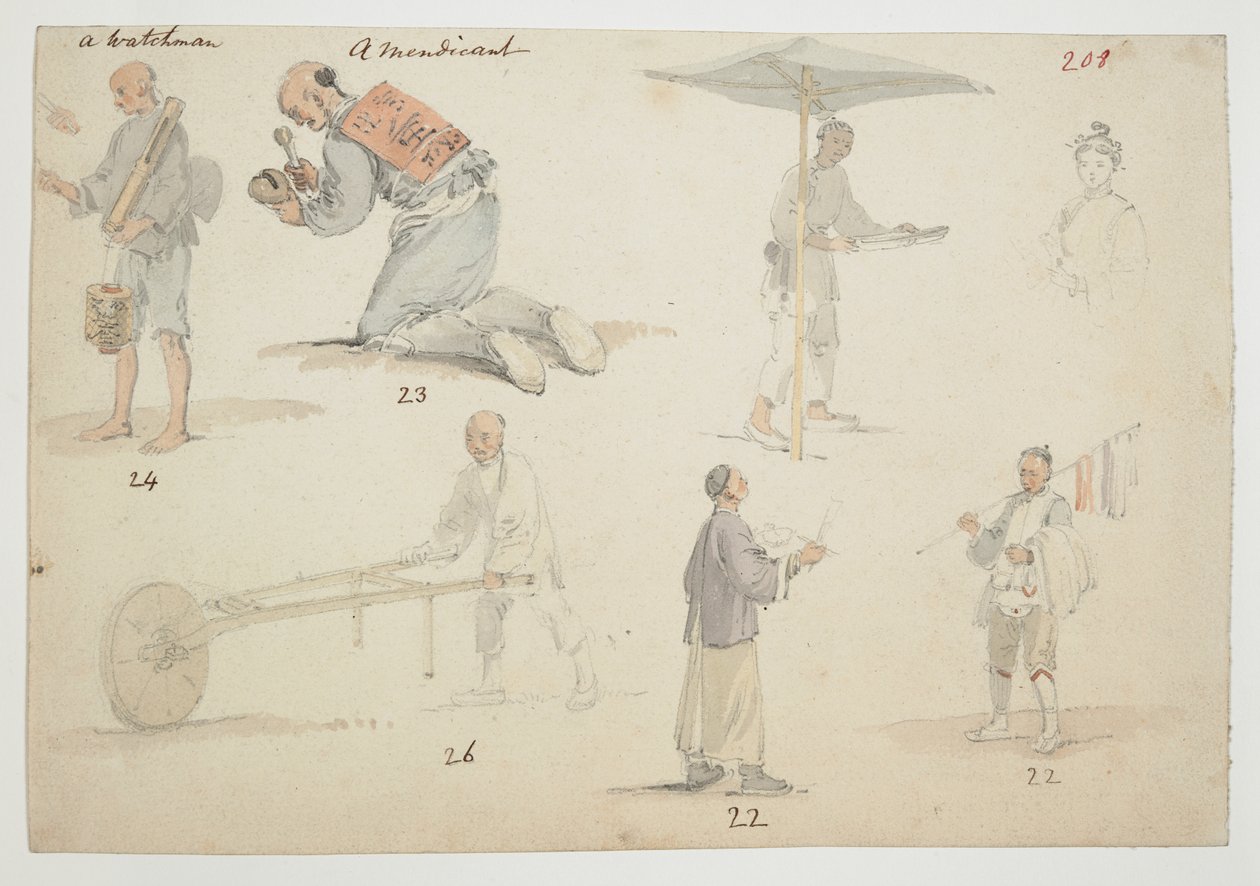 WD 961 f.208 by William Alexander