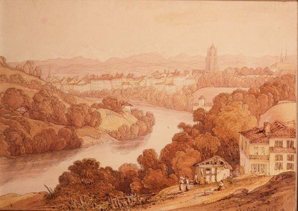 Bern, İsviçre by William Alfred Delamotte