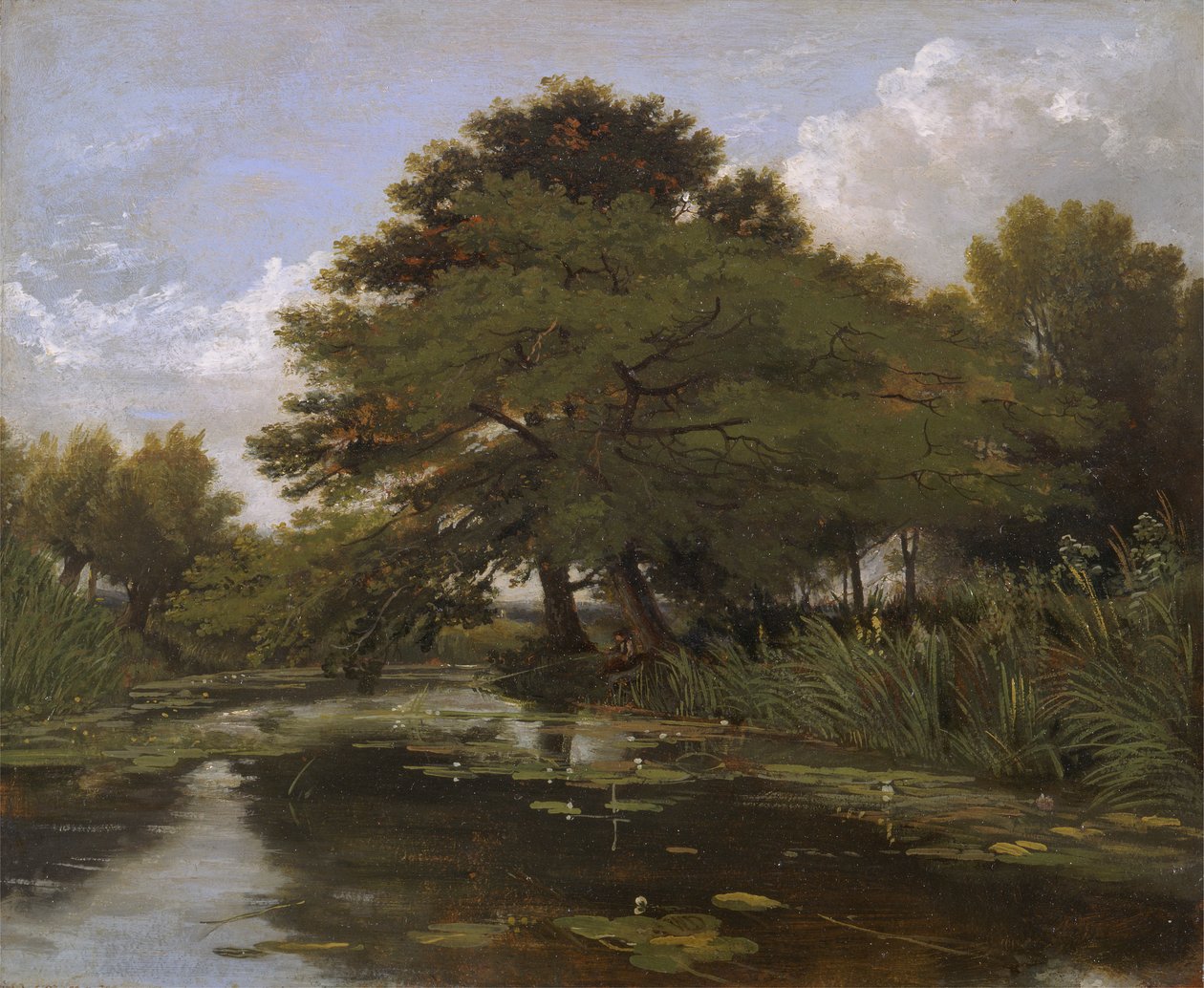 Isis'te, Waterperry, Oxfordshire by William Alfred Delamotte