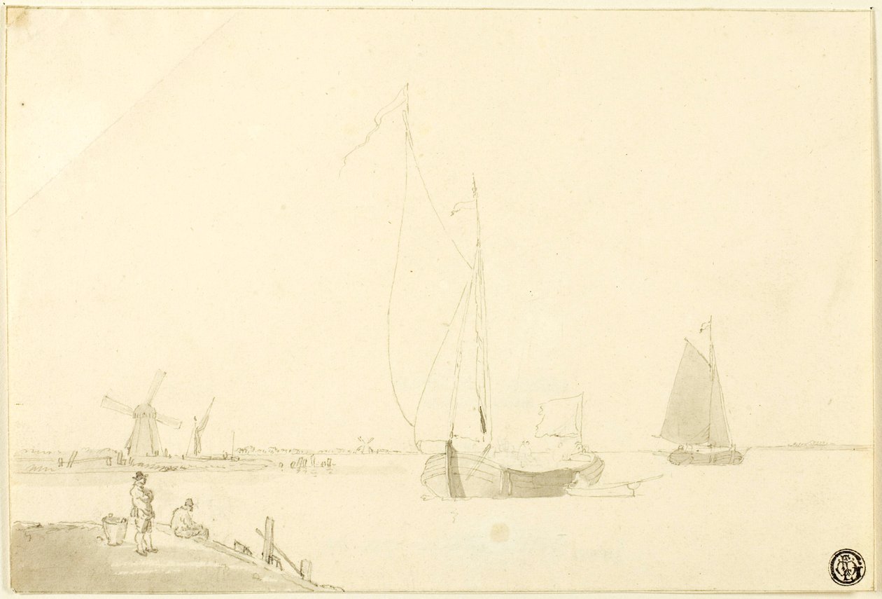 Hollanda Sahil Manzarası by William Anderson