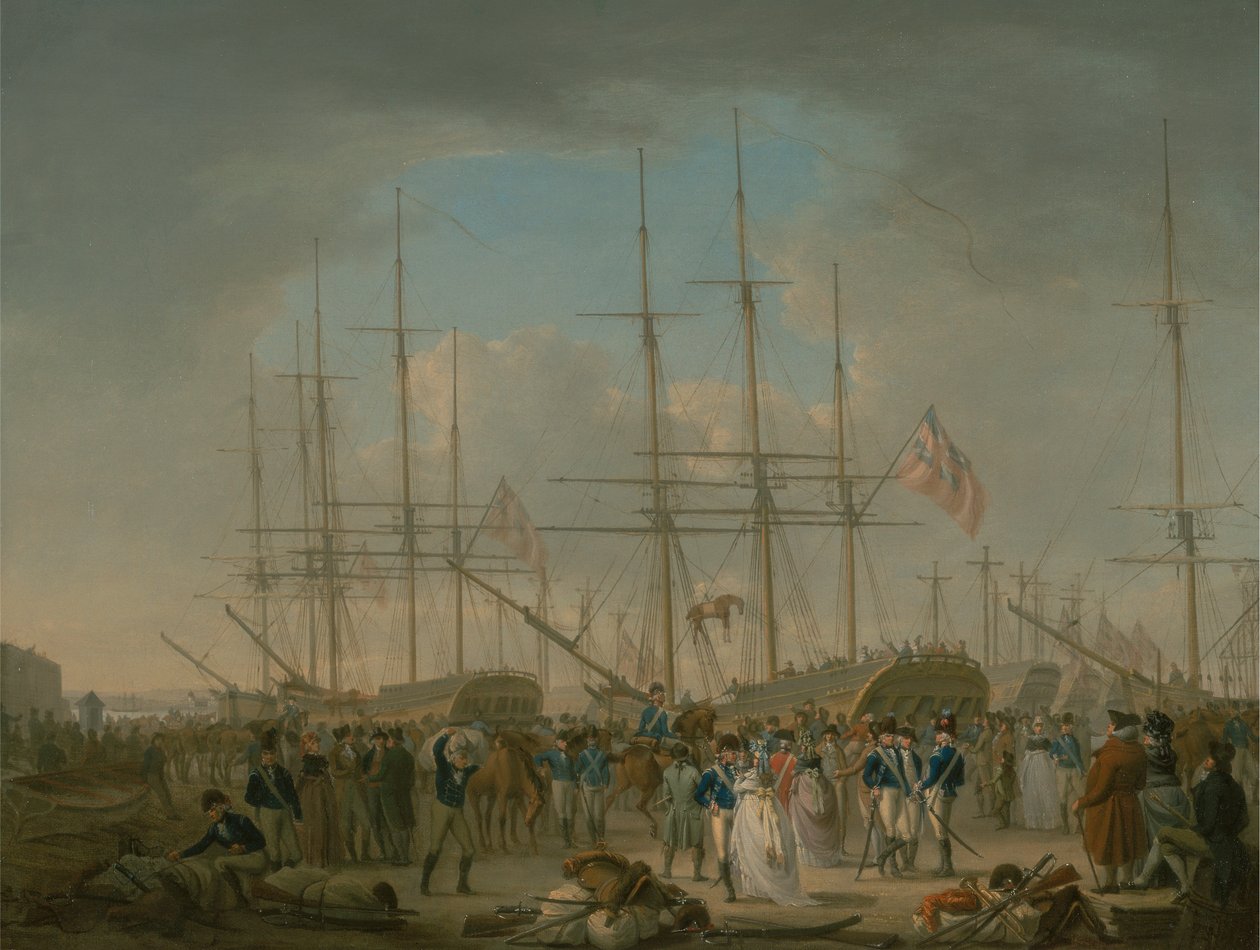 Süvariler Deptford'a Biniyor by William Anderson