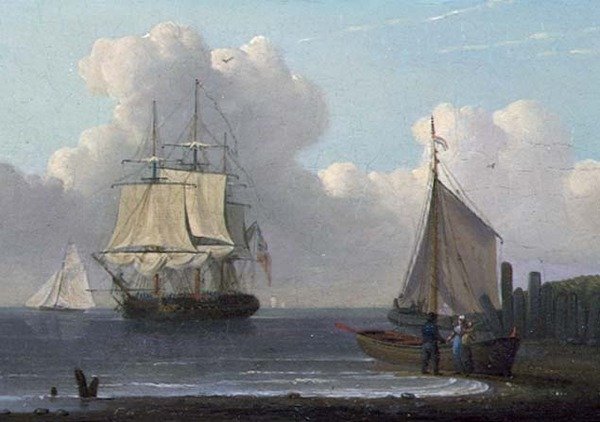 Nakliye Sahnesi (tuval üzerine yağlı boya) by William Anderson