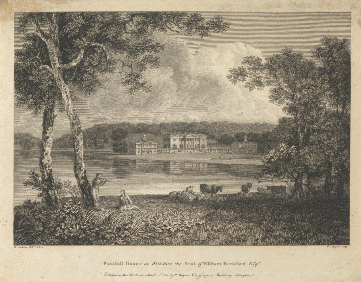 Fonthill Evi, Wiltshire by William Angus