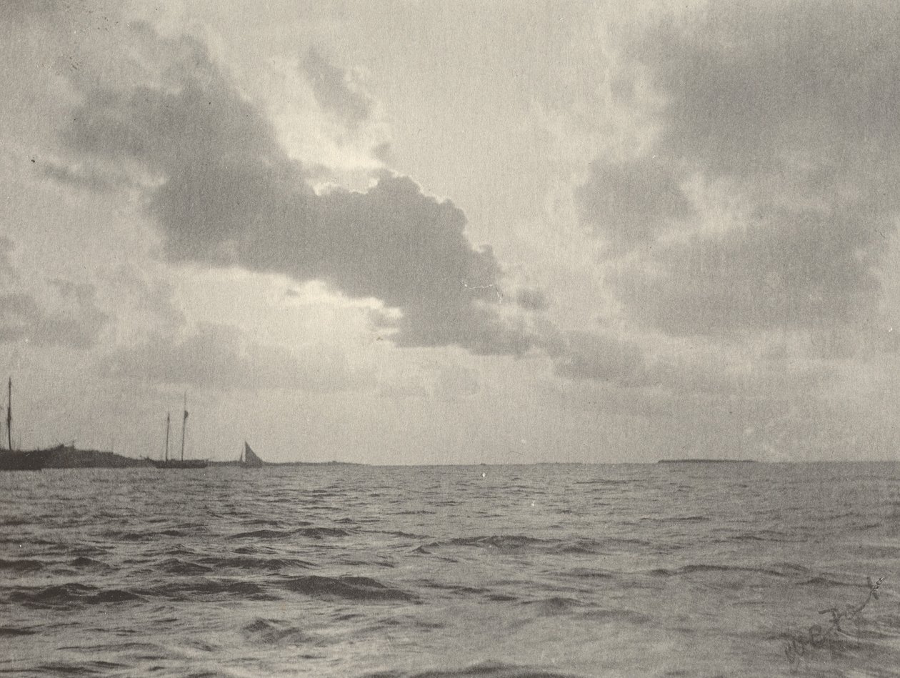 Su Üzerinde Gün Batımı, 1890