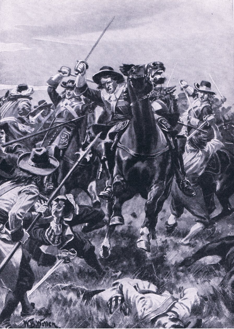 Aughrim Savaşı by William Barnes Wollen