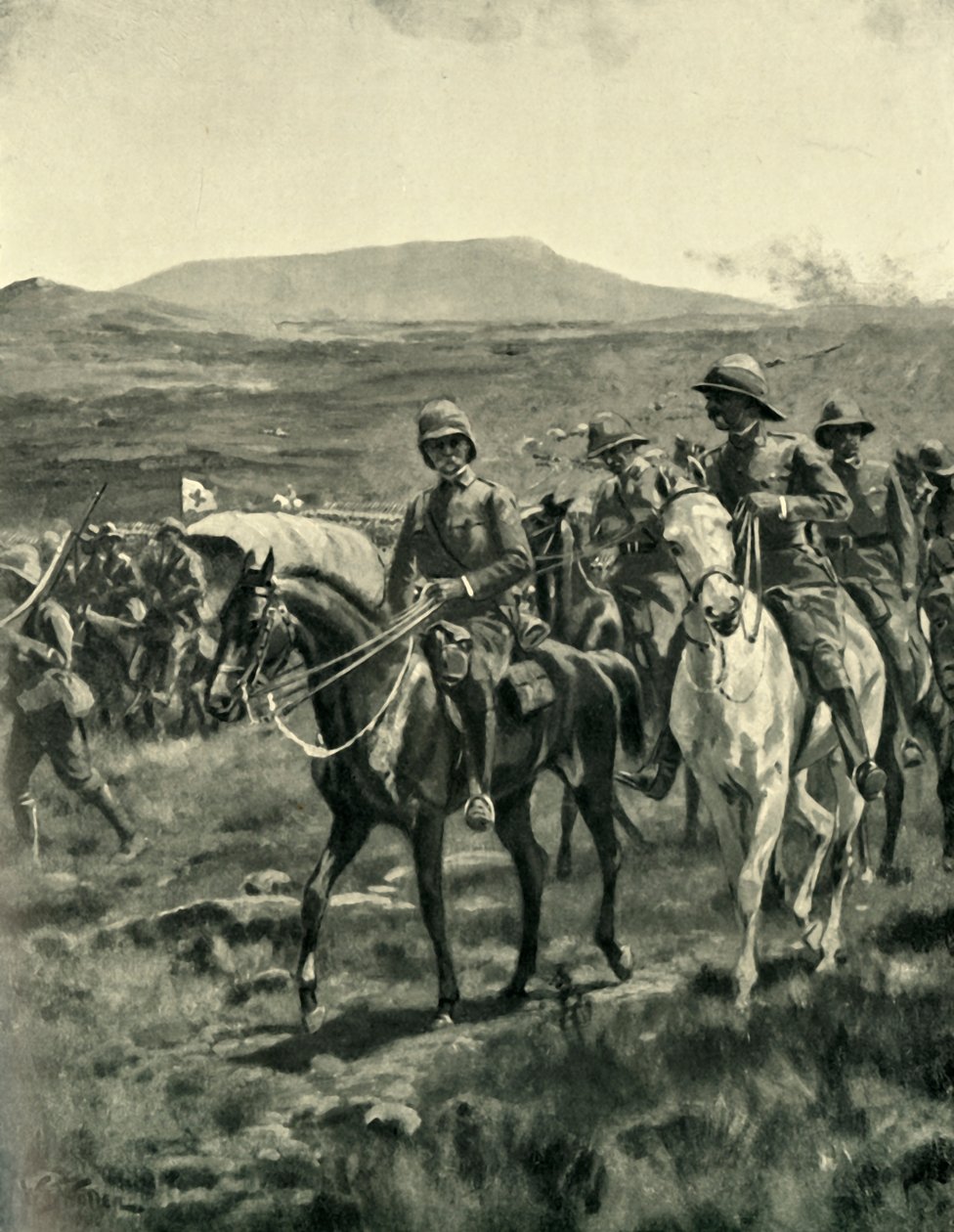 Lord Roberts ve Veldt Yaklaşan Pretoria