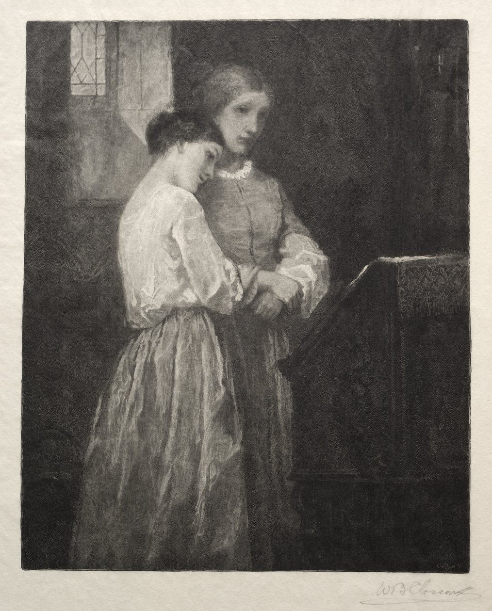 Dinleyiciler, 1887. by William Baxter Palmer Closson