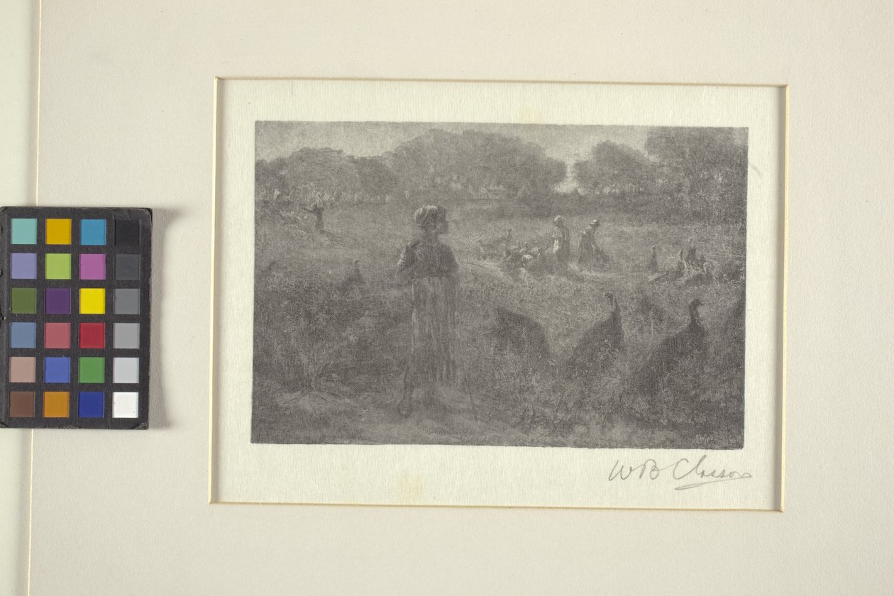 Hindi Merası (ahşap gravür) by William Baxter Palmer Closson