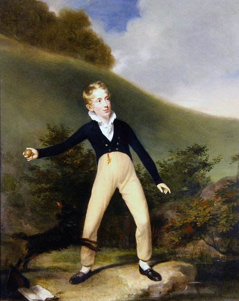 Toplu Çocuk (gemide yağ) by William Beechey