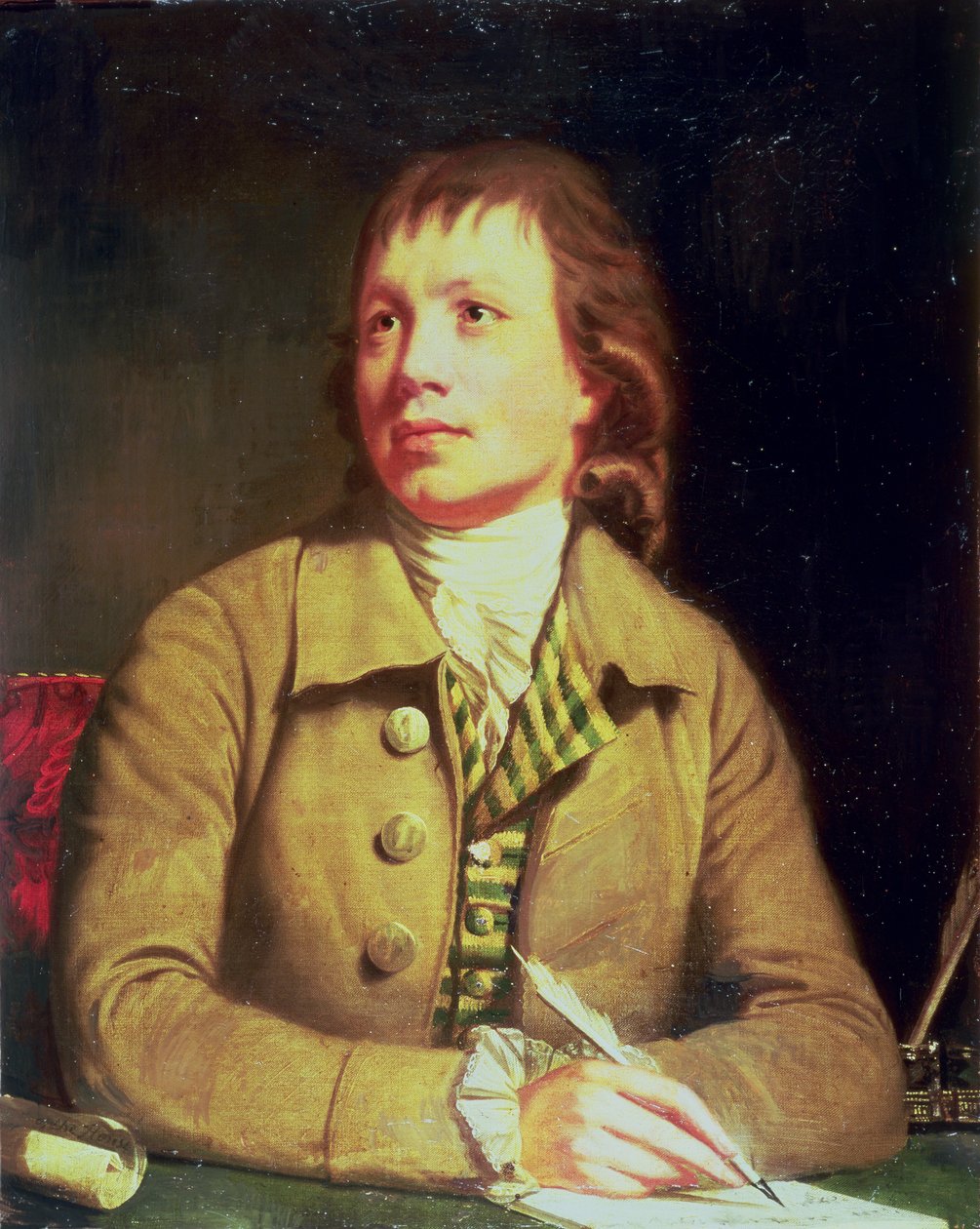 Bir beyefendinin yarım boy portresi by William Beechey