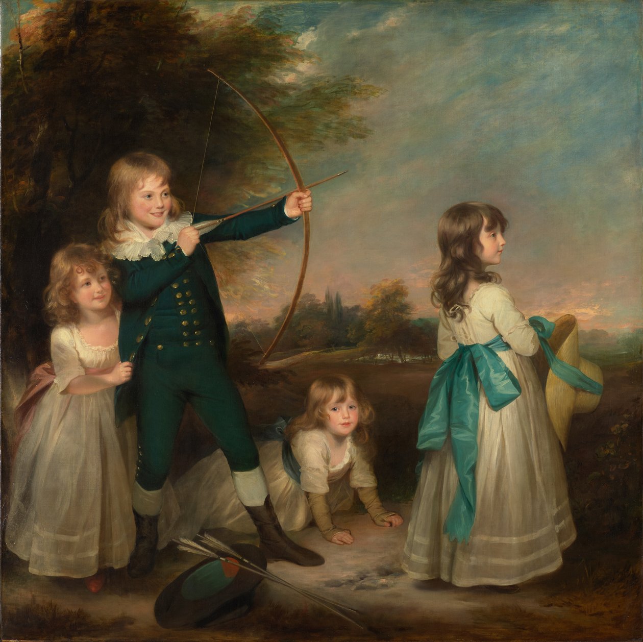 Oddie Çocukları, 1789 by William Beechey