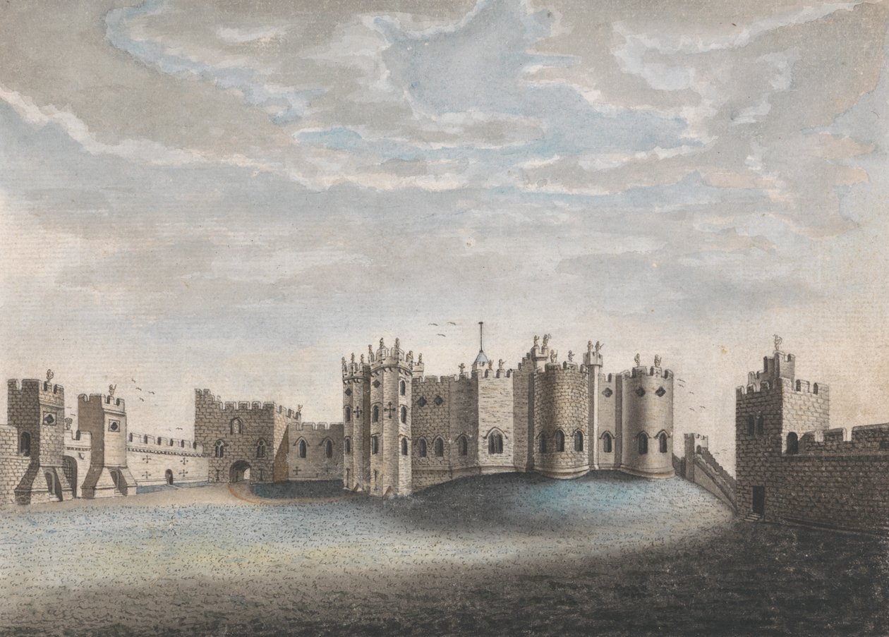 Alnwick Kalesi by William Beilby