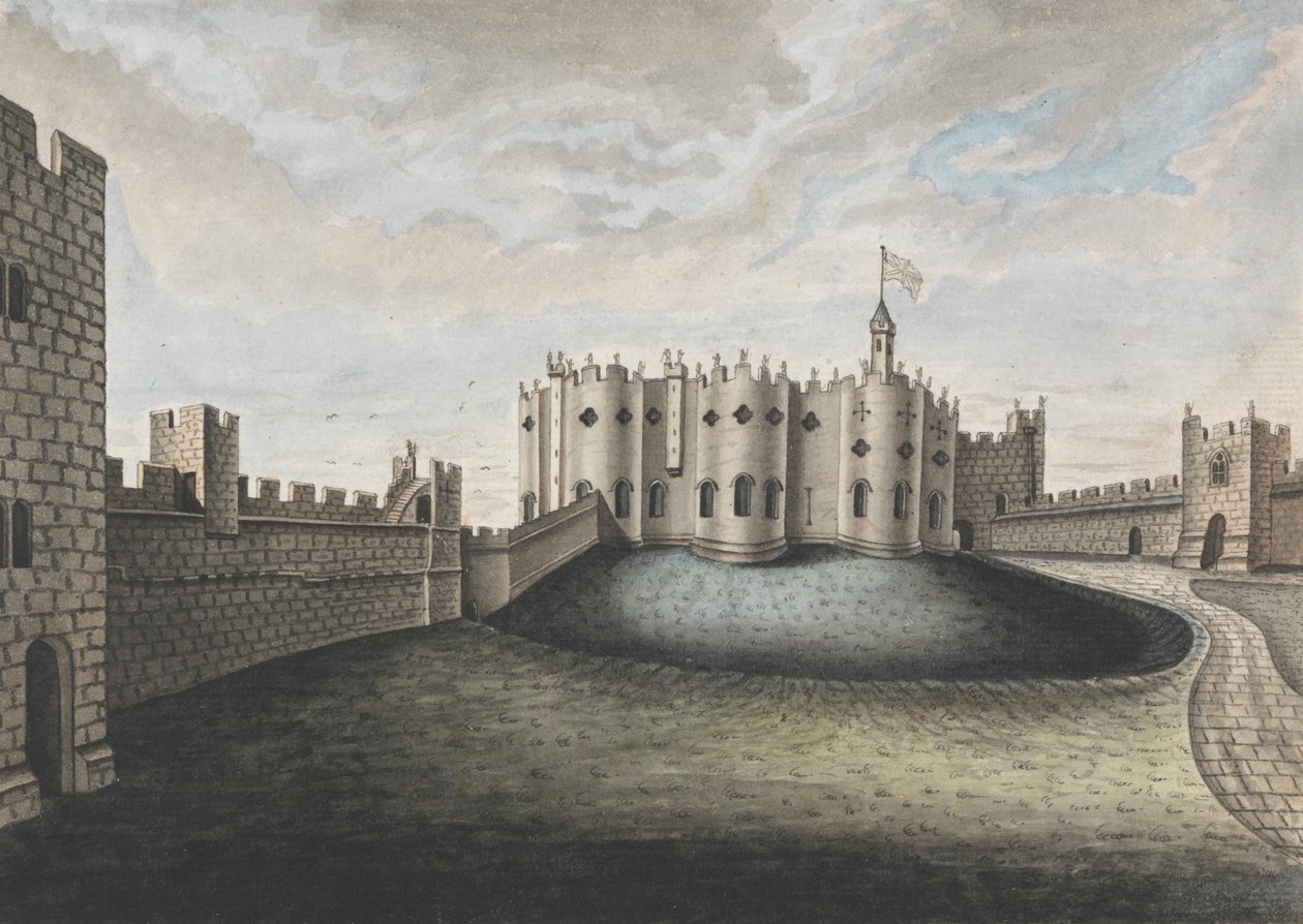 Alnwick Kalesi by William Beilby