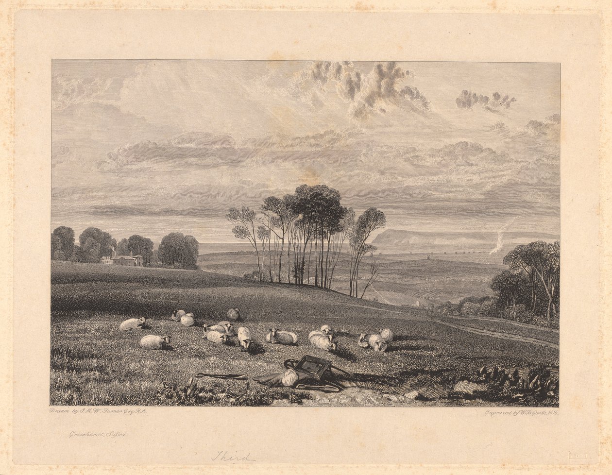 Crowhurst, Sussex by William Bernard Cooke