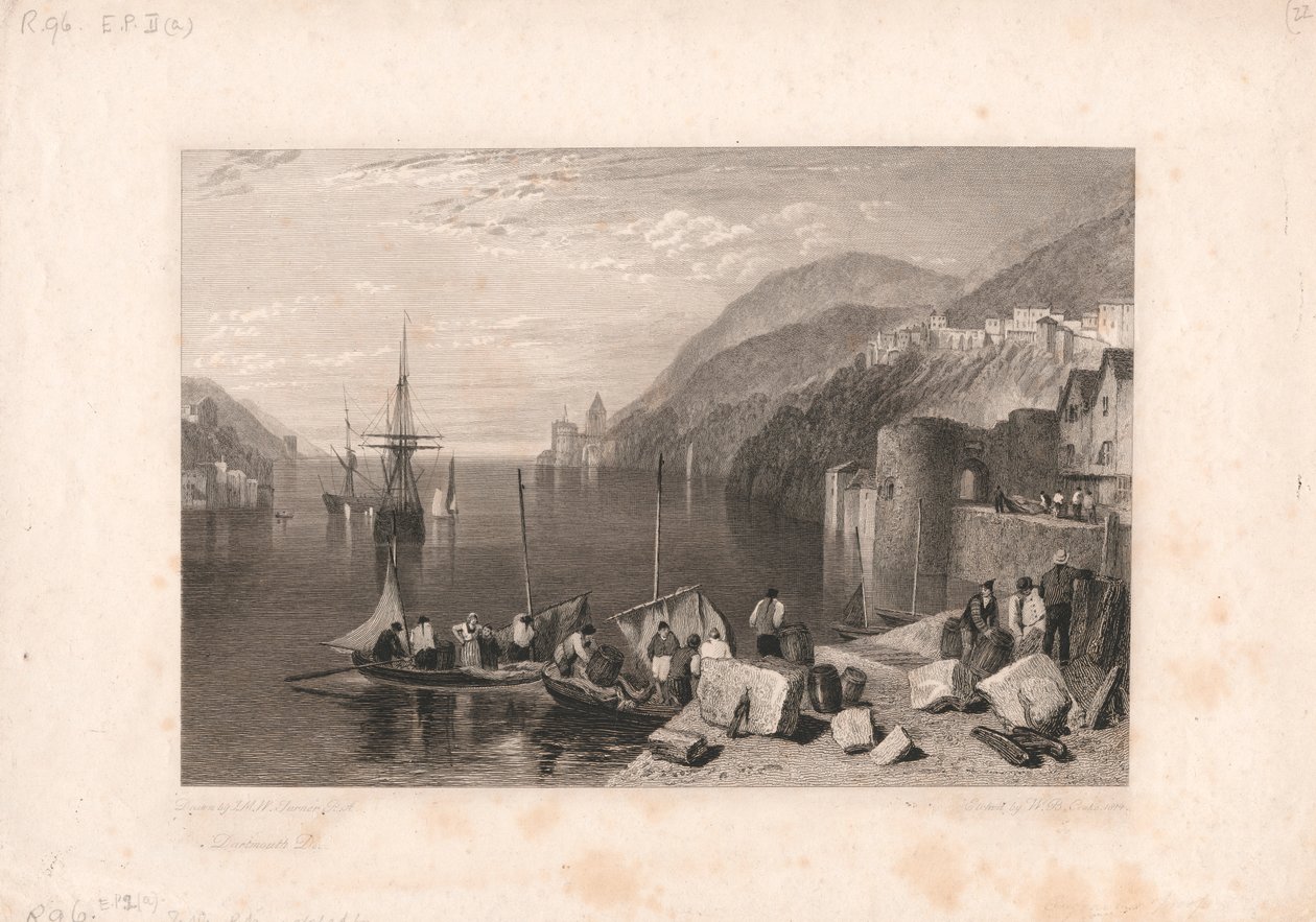 Dartmouth, Devon by William Bernard Cooke