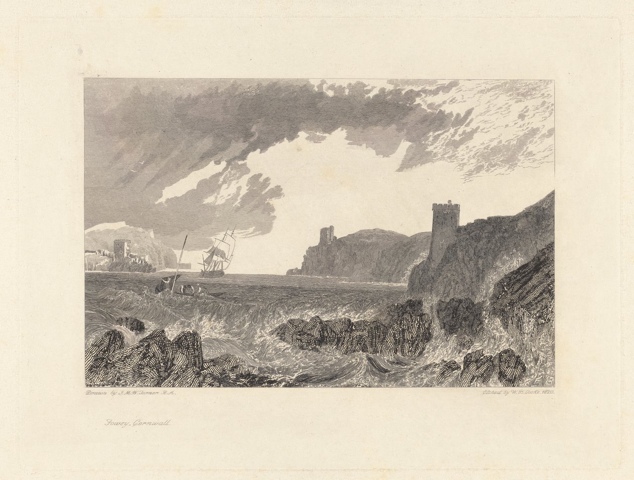 Fovey, Cornwall by William Bernard Cooke