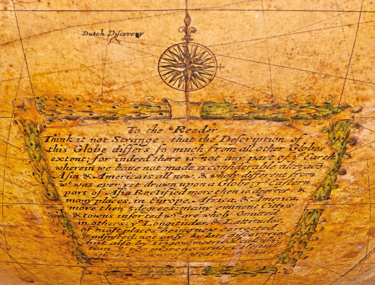 Erken İngiliz karasal küre, c.1673 by William Berry