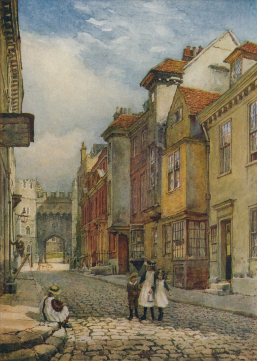 Church Street, Kuzeye Bakmak, c1900 by William Biscombe Gardner