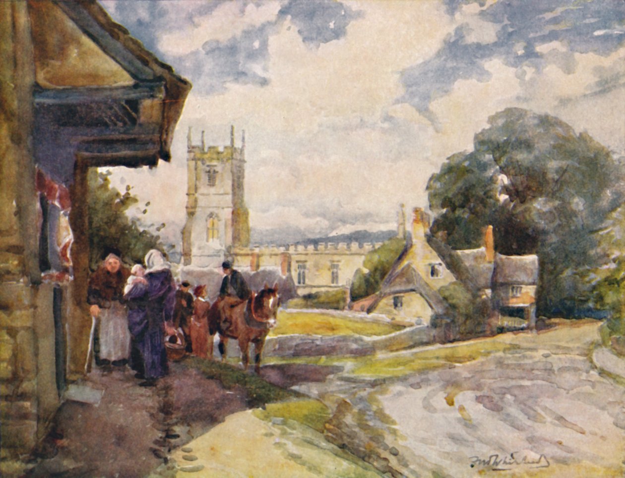 Uzun Compton, c1900 by William Biscombe Gardner