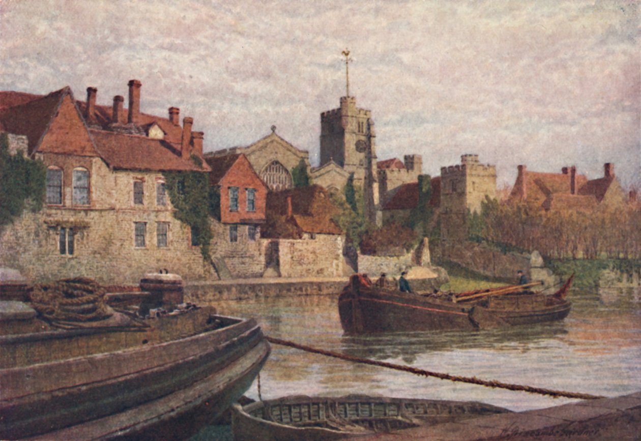 Hizmetçi taşı. Medway