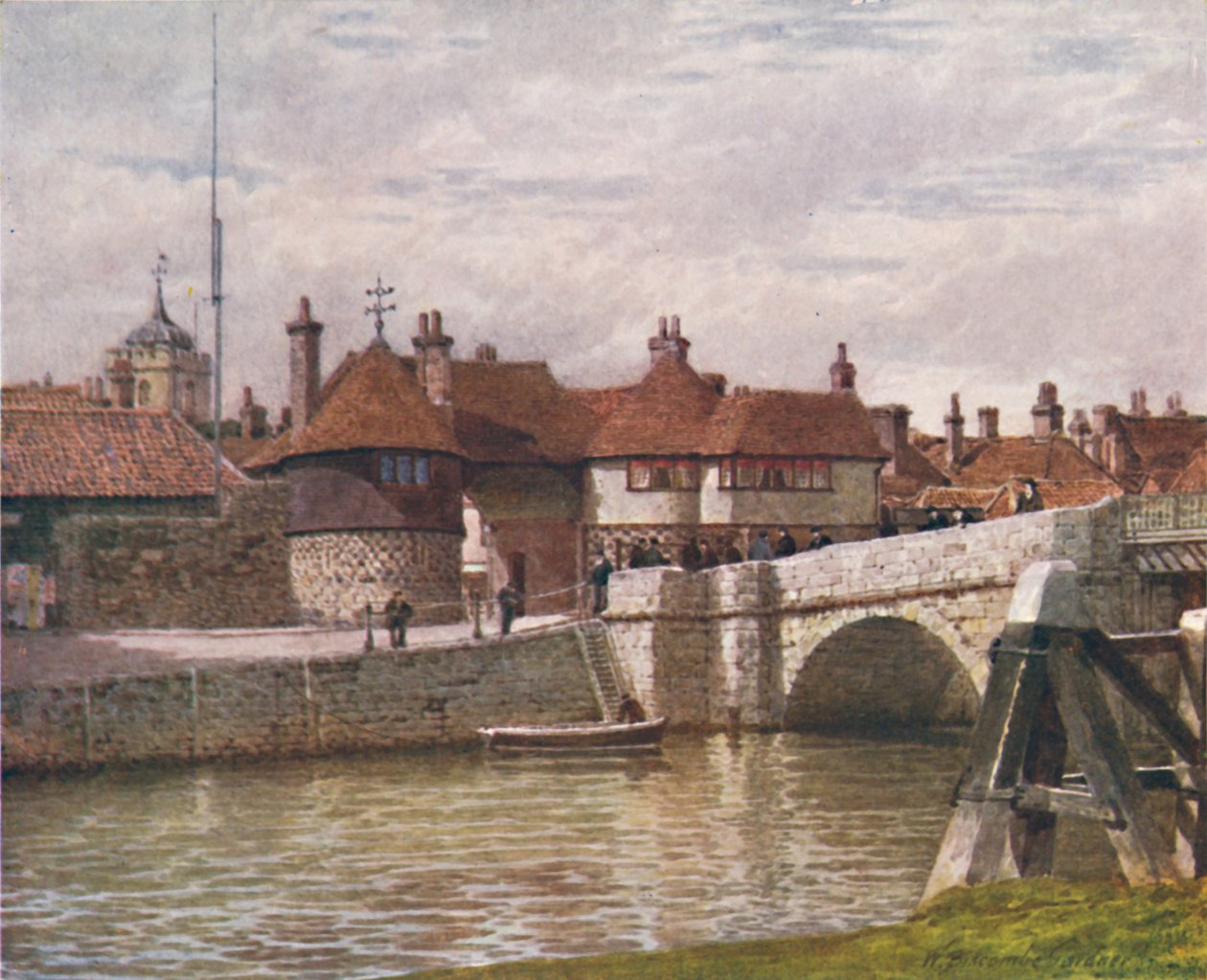 Barbican, Sandviç, 1907 by William Biscombe Gardner