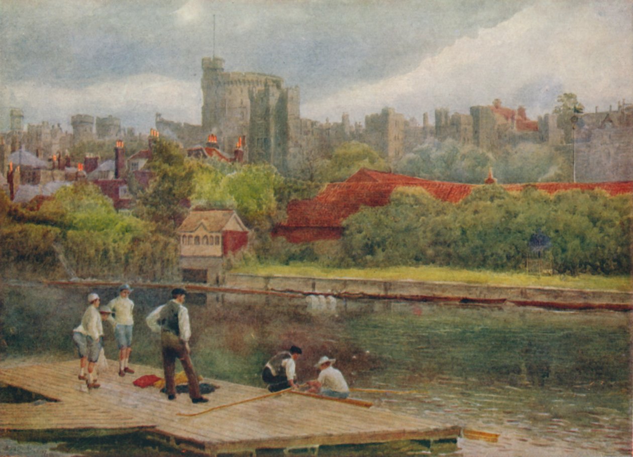 Raftlardan Kale, c1900 by William Biscombe Gardner