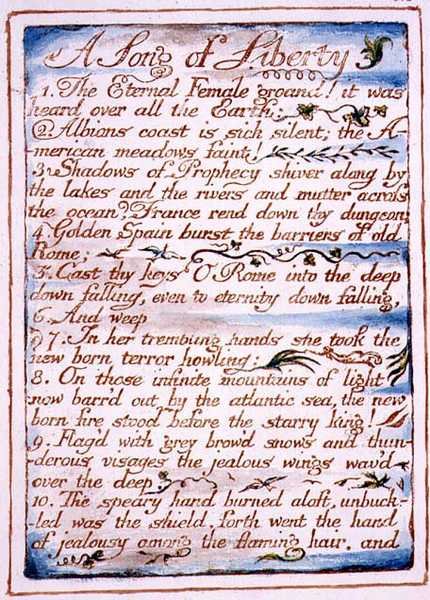 A Song of Liberty, 