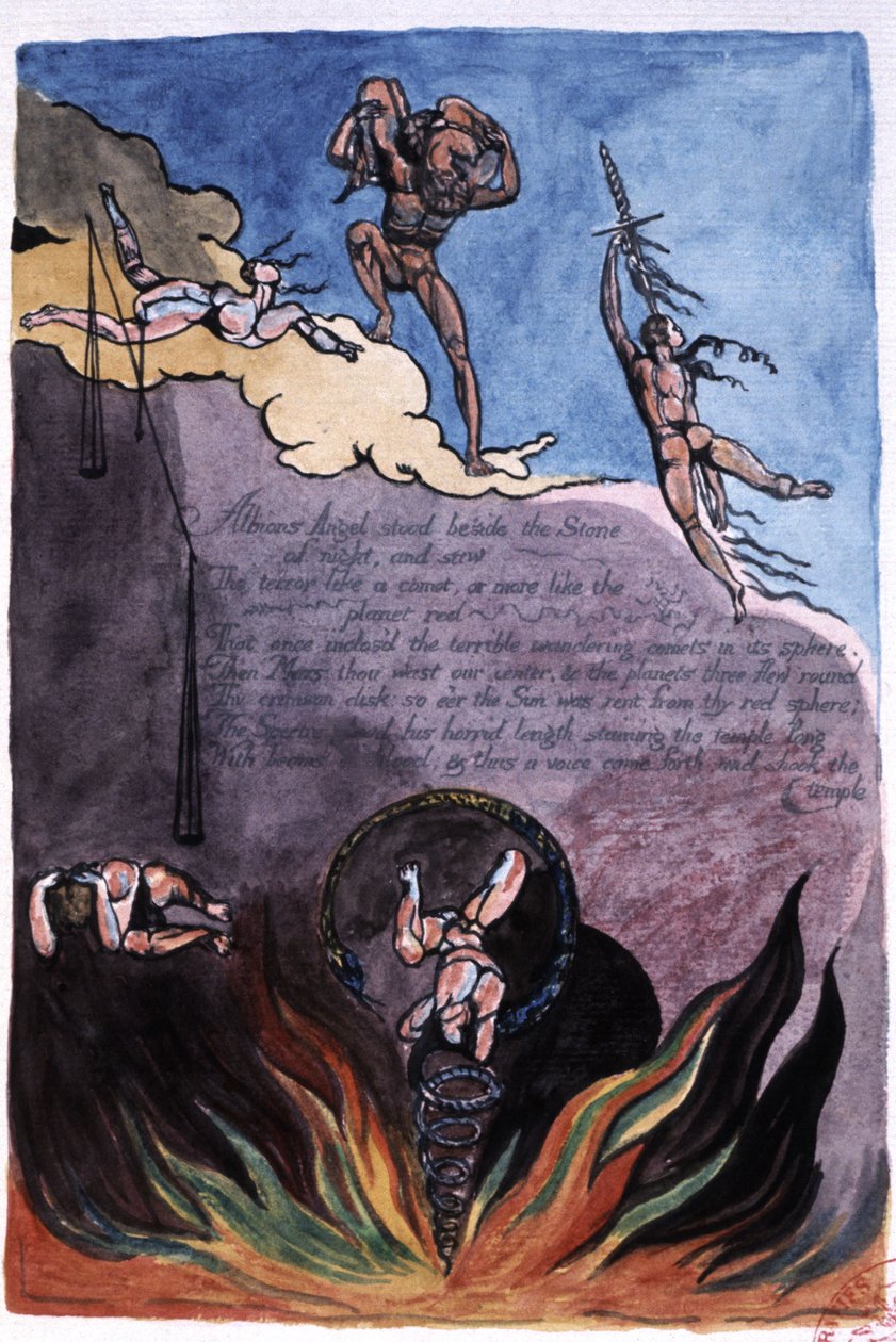 Albion meleği by William Blake