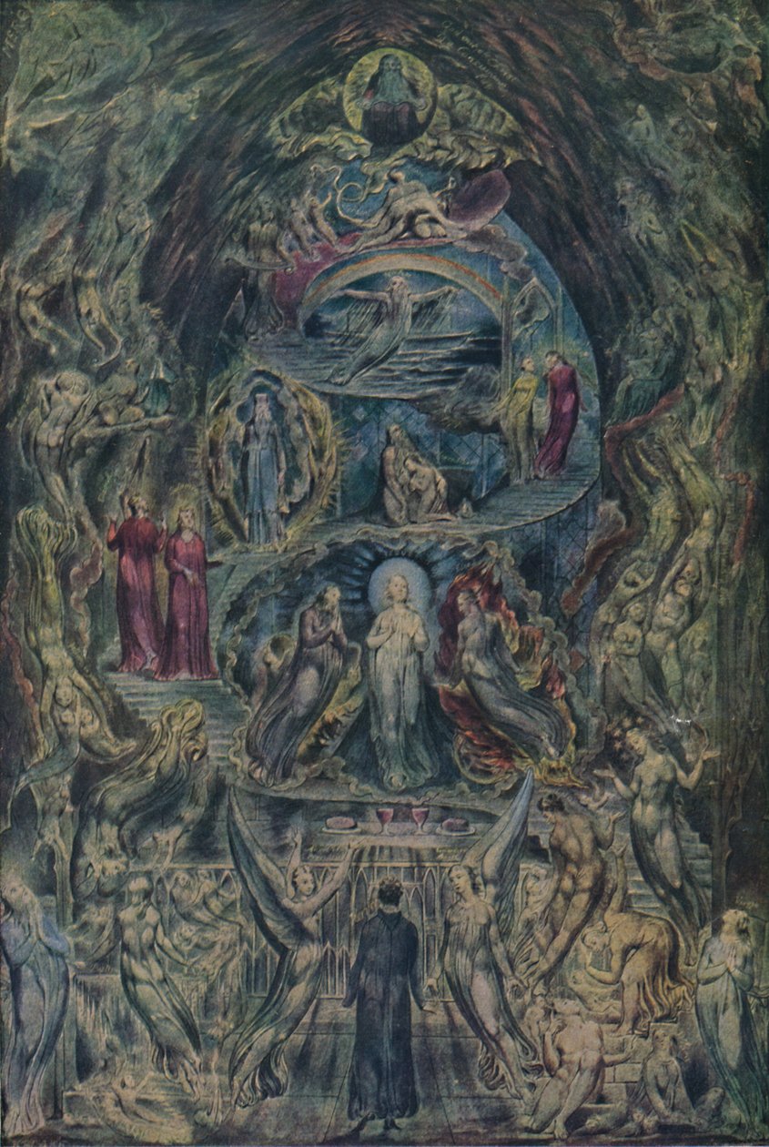 Bir Alegori, c1820-1825, 1922. by William Blake