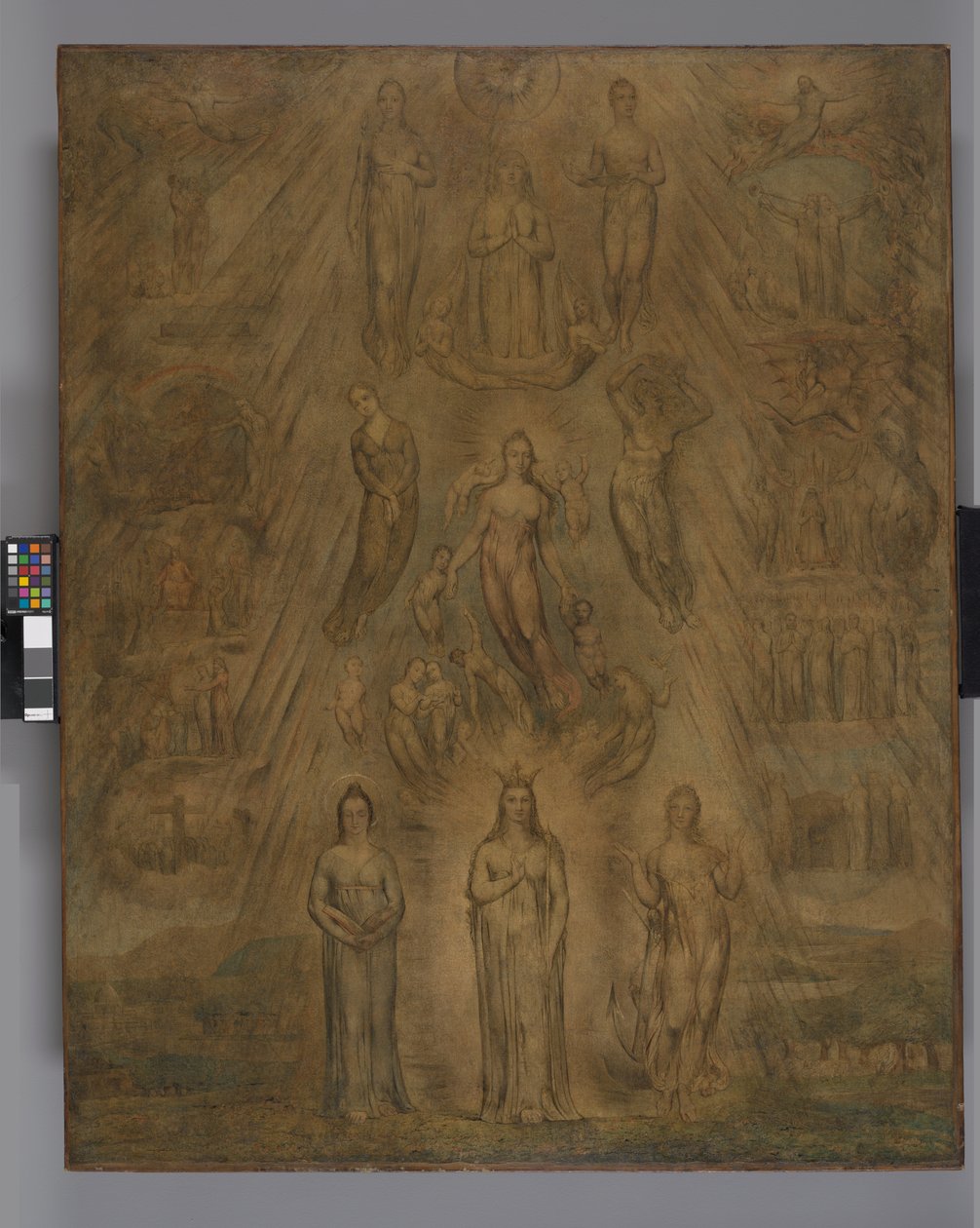 İnsanın Ruhsal Durumuna İlişkin Bir Alegori by William Blake
