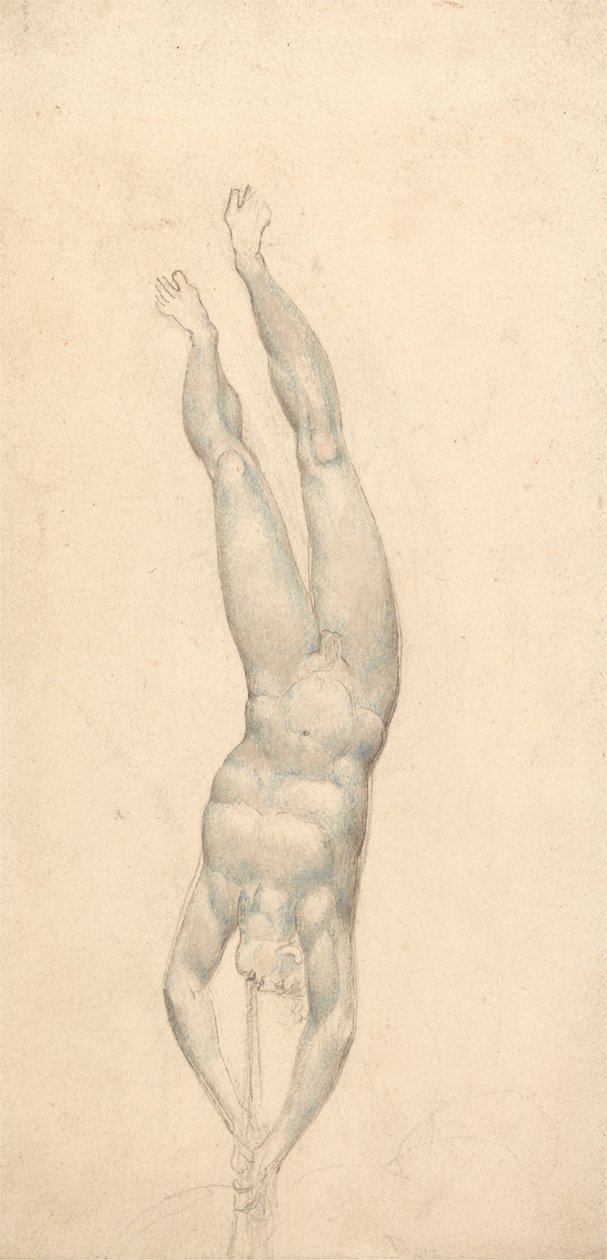 Trompetli bir melek by William Blake