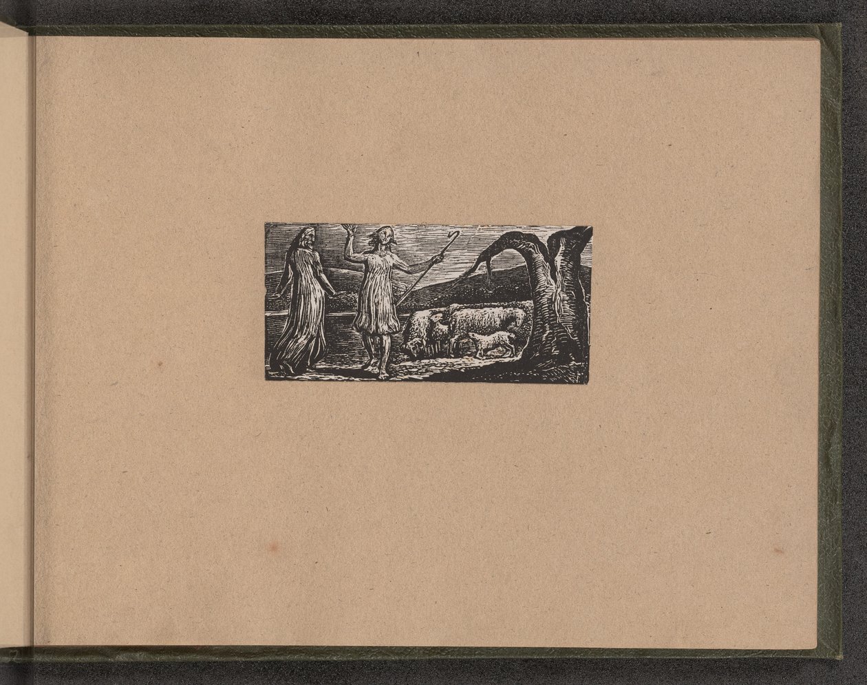 Colinet Kederle Ayrılıyor by William Blake