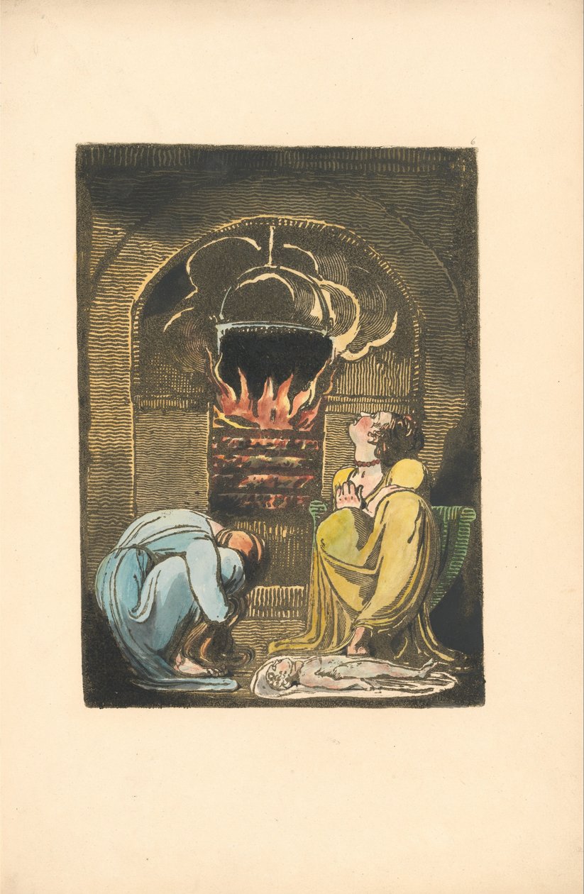 Avrupa. Bir Kehanet, Plaka 8 (Bentley 9) by William Blake
