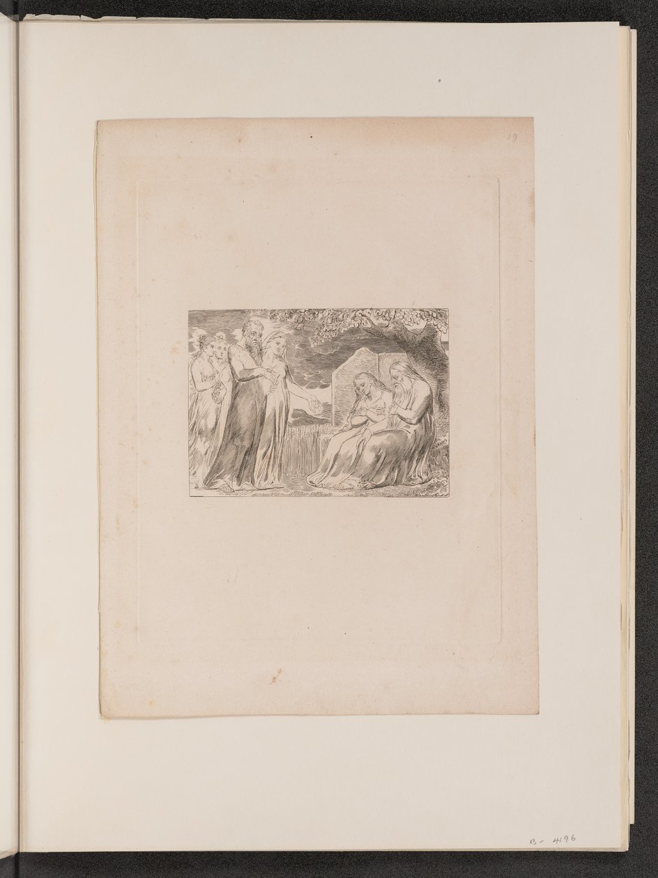 Her Erkek Ona Bir Parça Para da Verdi by William Blake