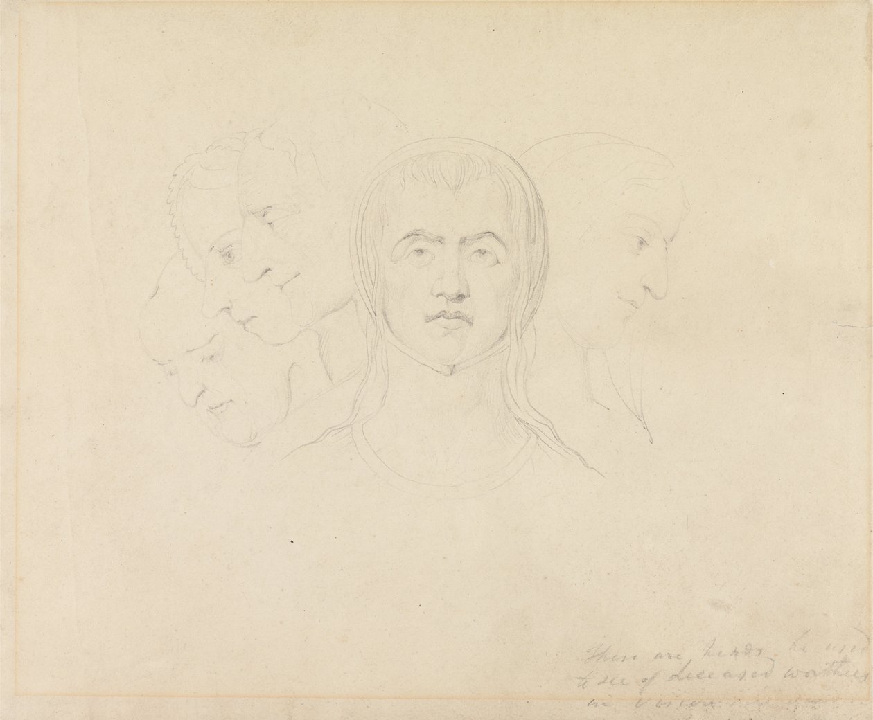 Beş Vizyoner Kadın Başkanı by William Blake