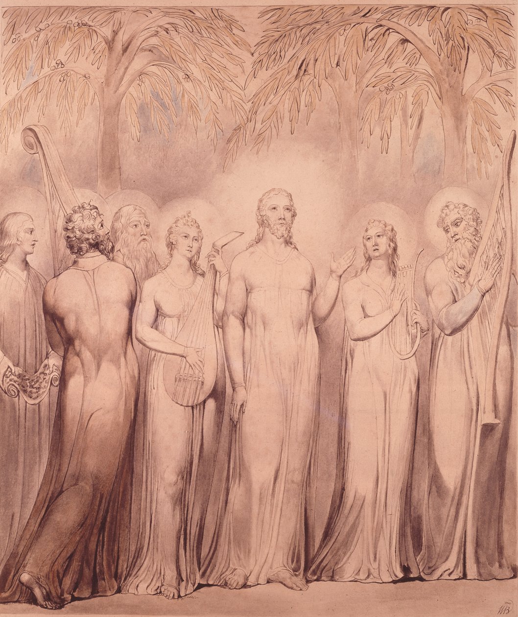 İsa ve Havariler İlahisi by William Blake