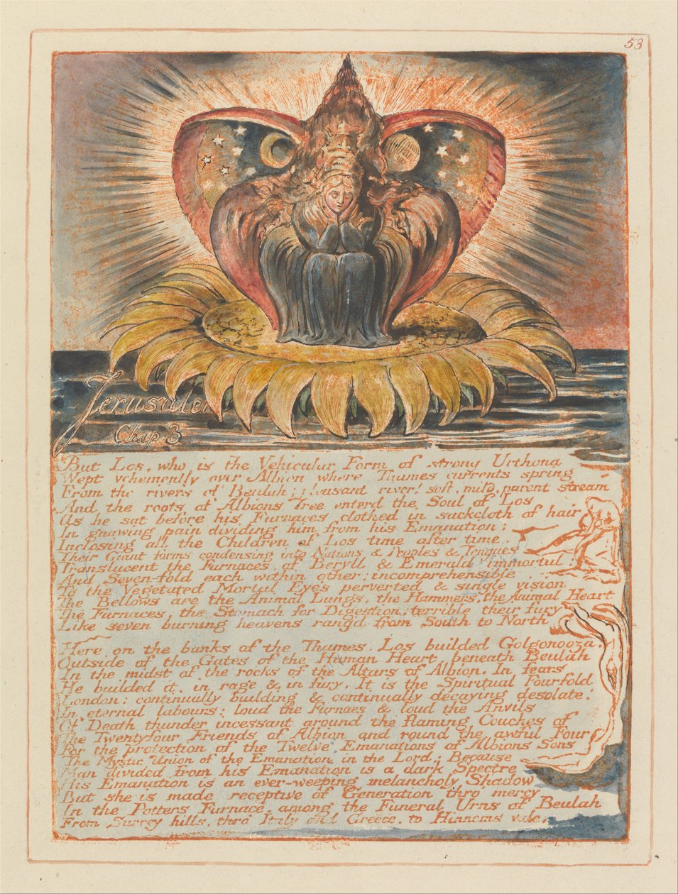 Kudüs, Levha 53, Kudüs , Bölüm. 3 by William Blake