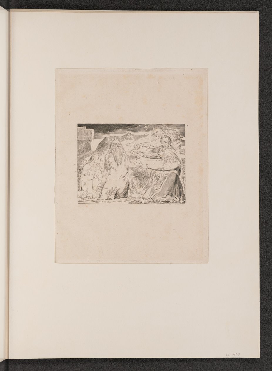 Arkadaşları Tarafından Azarlanan İş by William Blake