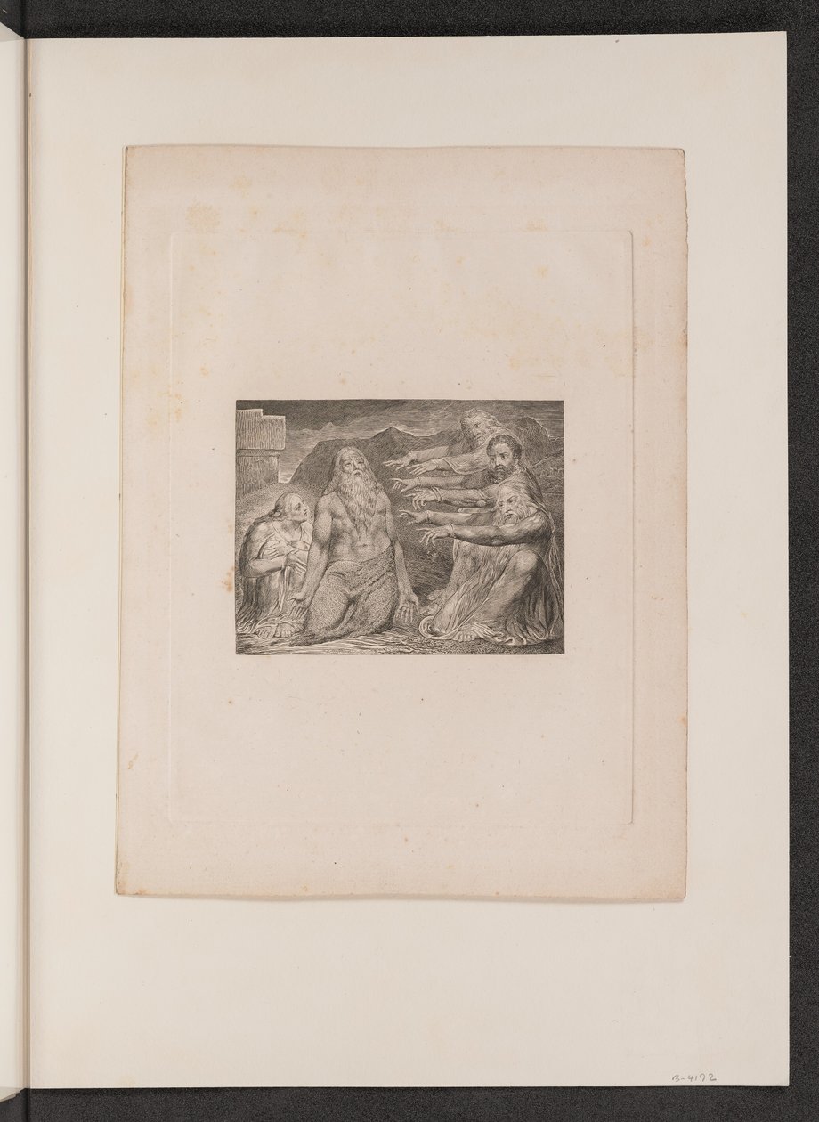 Arkadaşları Tarafından Azarlanan İş by William Blake