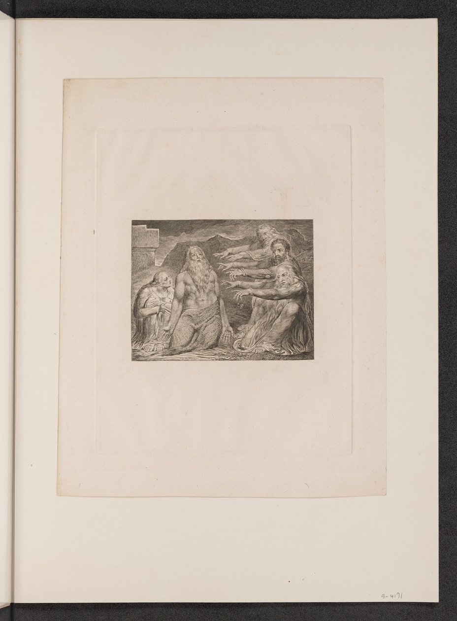 Arkadaşları Tarafından Azarlanan İş by William Blake